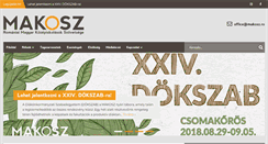 Desktop Screenshot of makosz.ro